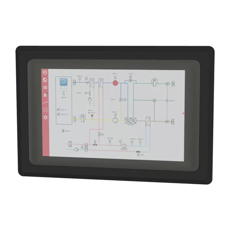 Automation station with touch display