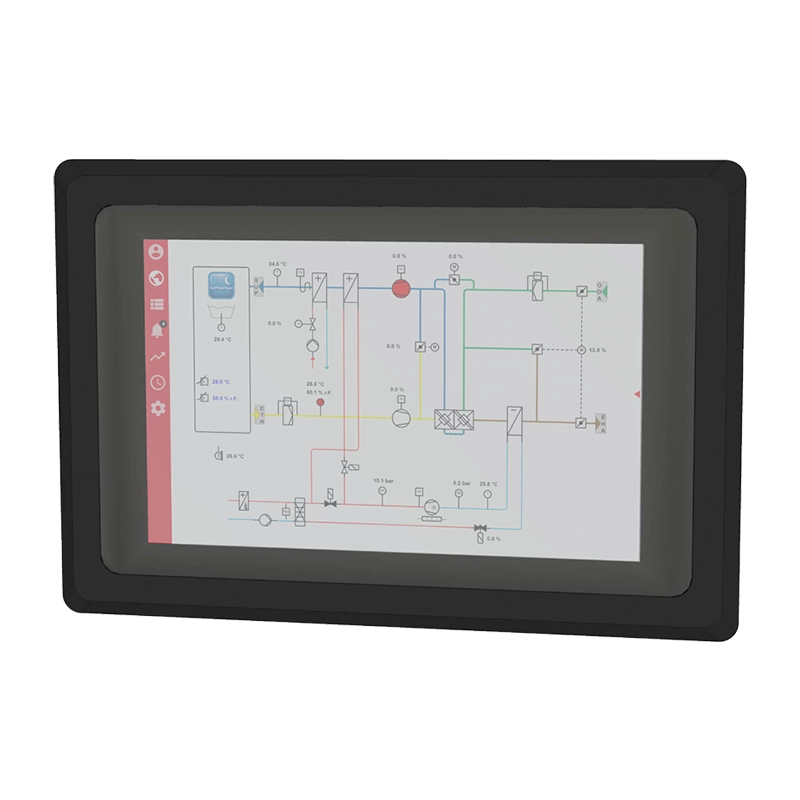 Automation station with touch display