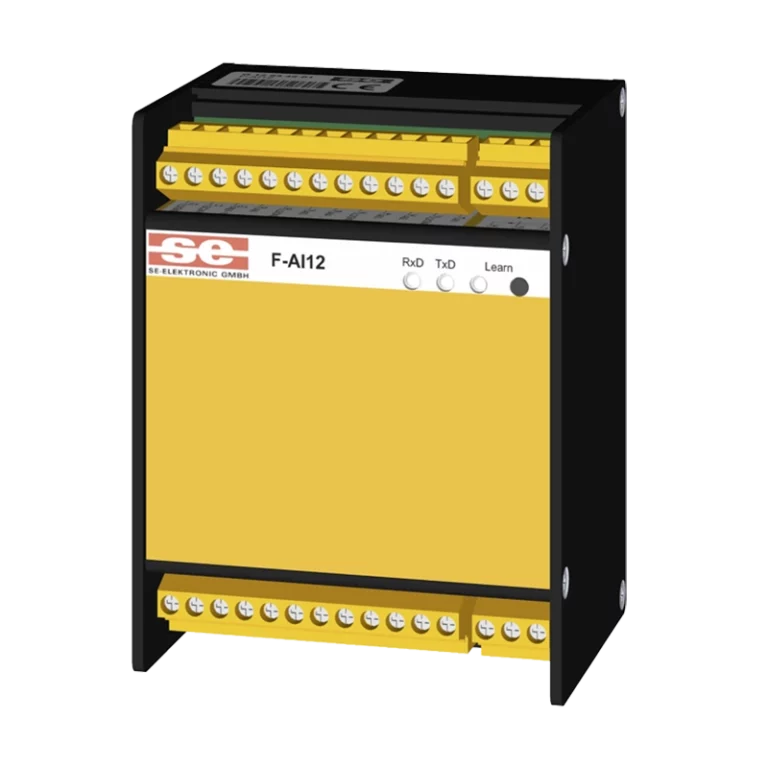 12-fold analog input module, F-device