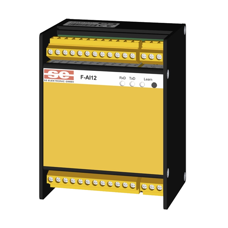 12-fold analog input module, F-device
