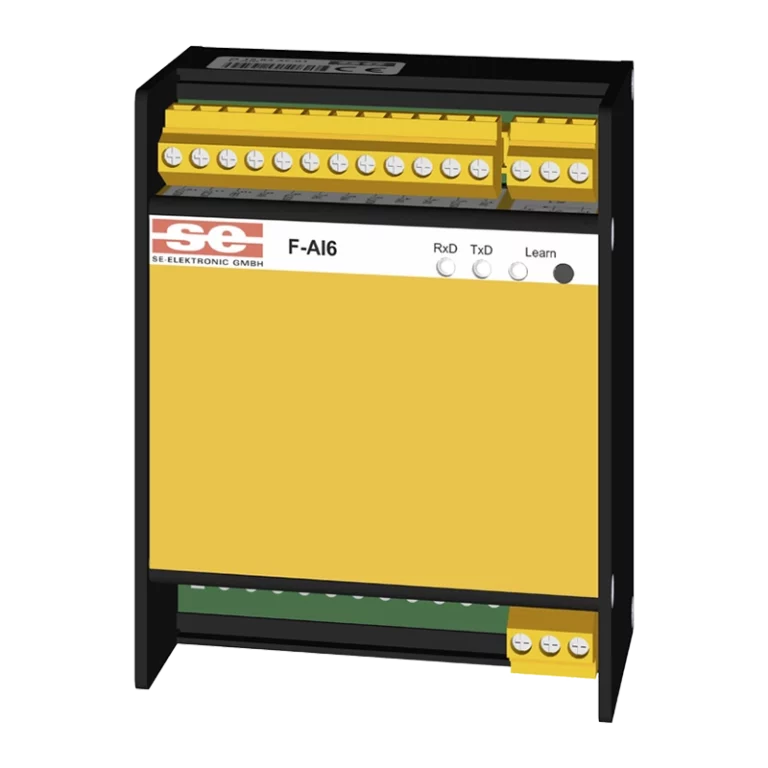 6-fold analog input module, F-device