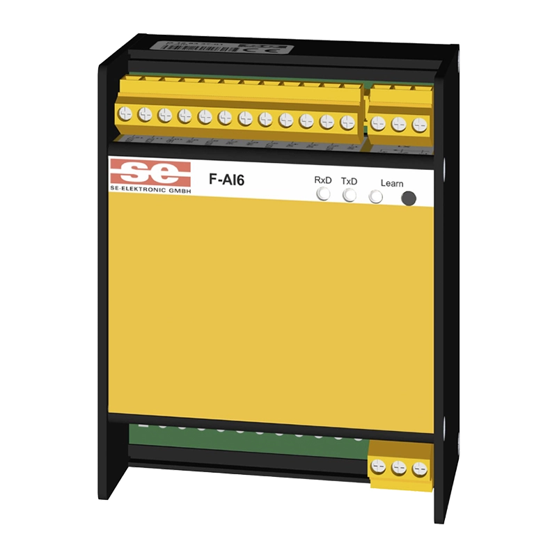 6-fold analog input module, F-device
