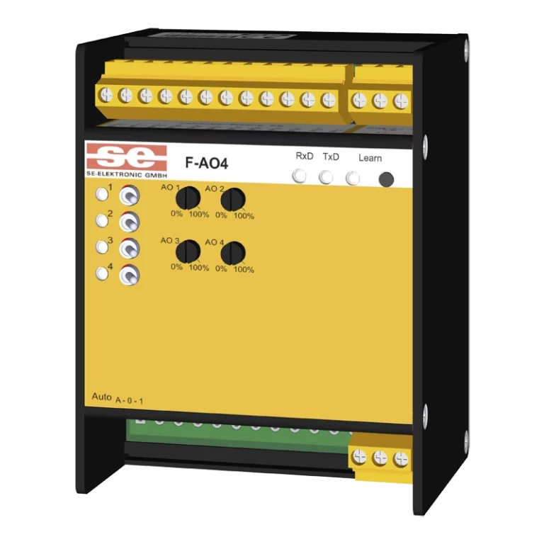 Analog output module, F-device