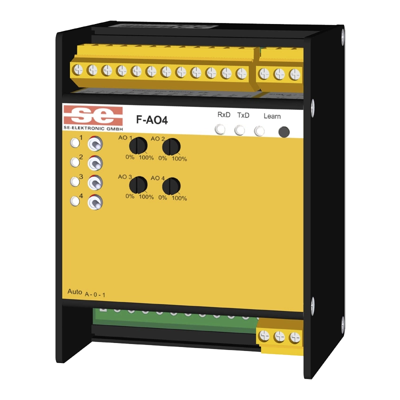 Analog output module, F-device