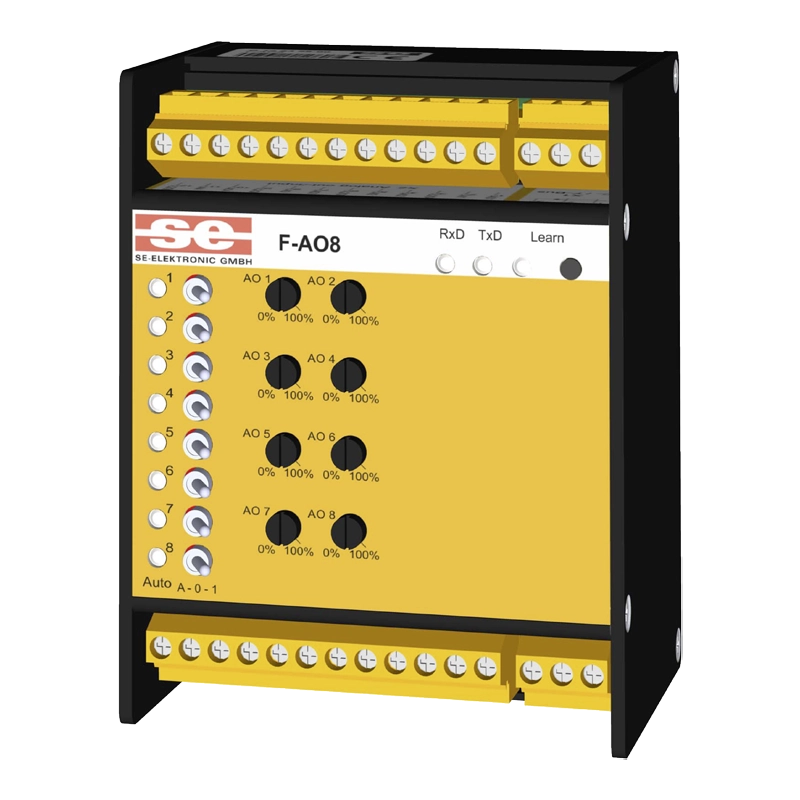 Analog output module, F-device