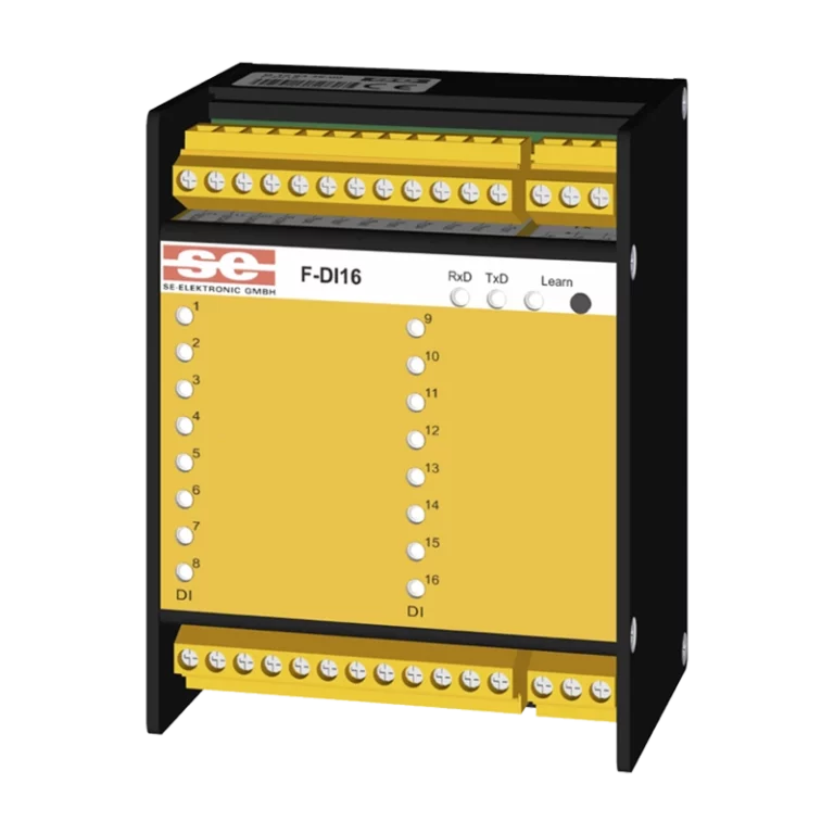 16-fold digital input module, F-device