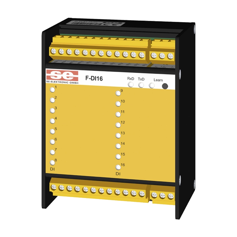 16-fold digital input module, F-device
