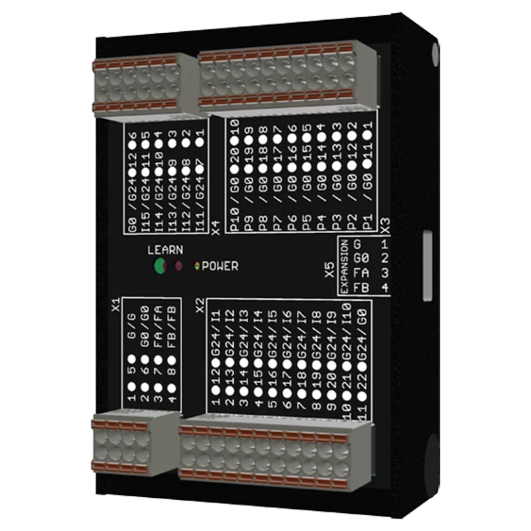 Digital and analog input and output module, F-device