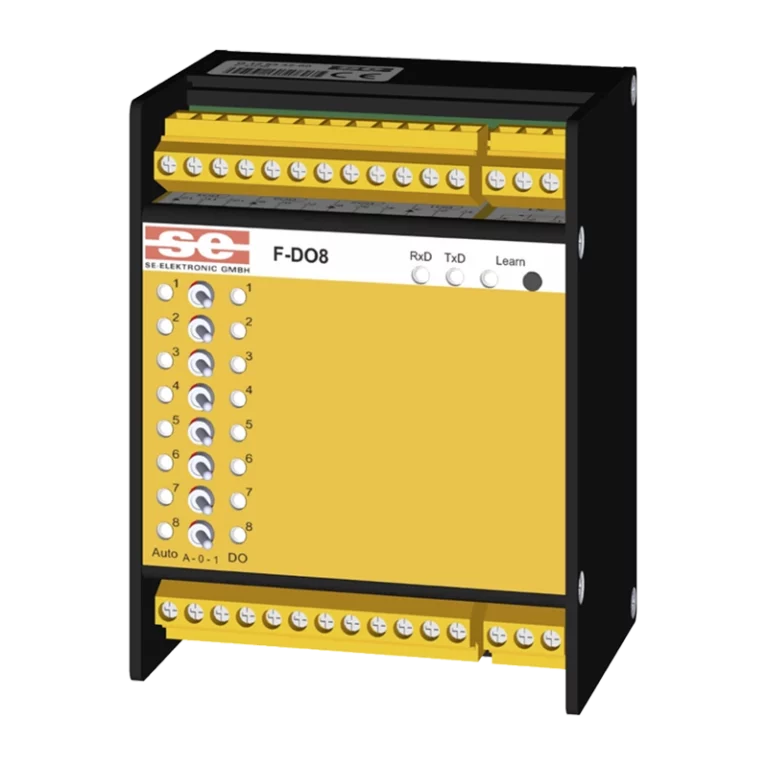 8-fold digital output module, F-device