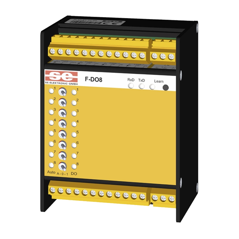 8-fold digital output module, F-device