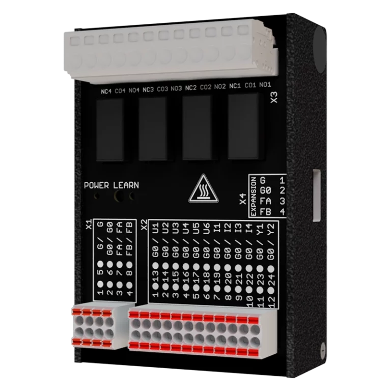 Digital and analog input and output module, F-device