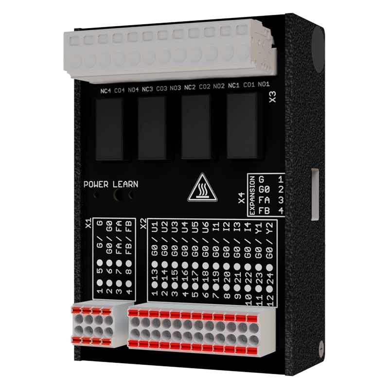 Digital and analog input and output module, F-device