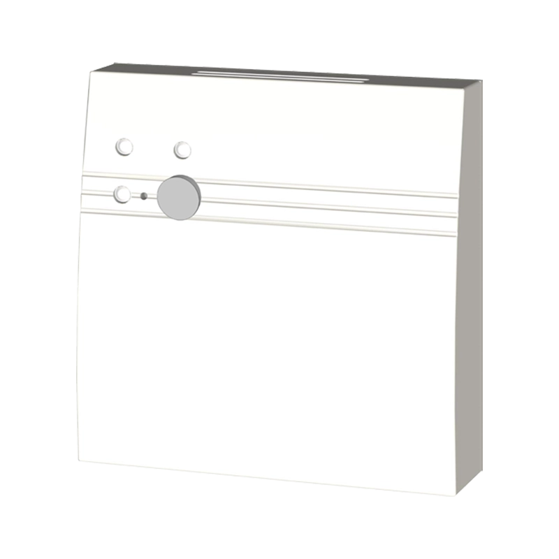 Room sensor with temperature/humidity and VOC measuring element