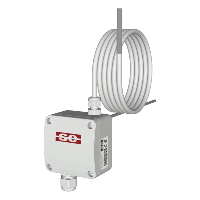 Combination duct-cable-temperature sensor, F-device