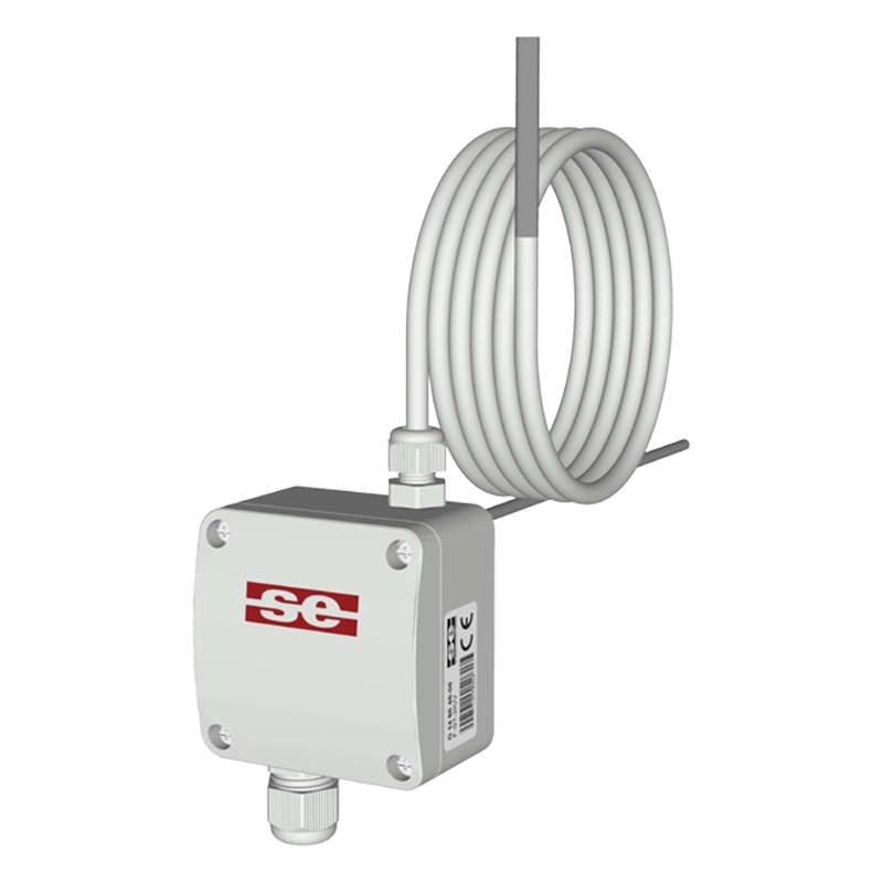 Combination duct-cable-temperature sensor, F-device