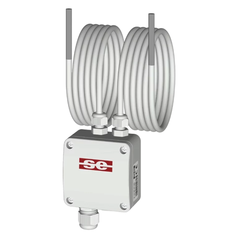 Combination cable-cable-temperature sensor, F-device