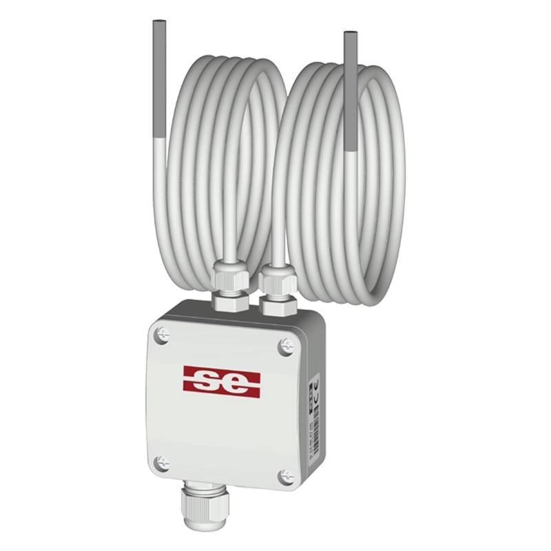 Combination cable-cable-temperature sensor, F-device