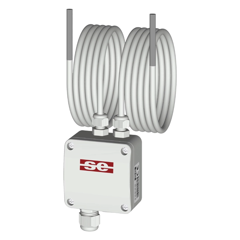 Combination cable-cable-temperature sensor, F-device