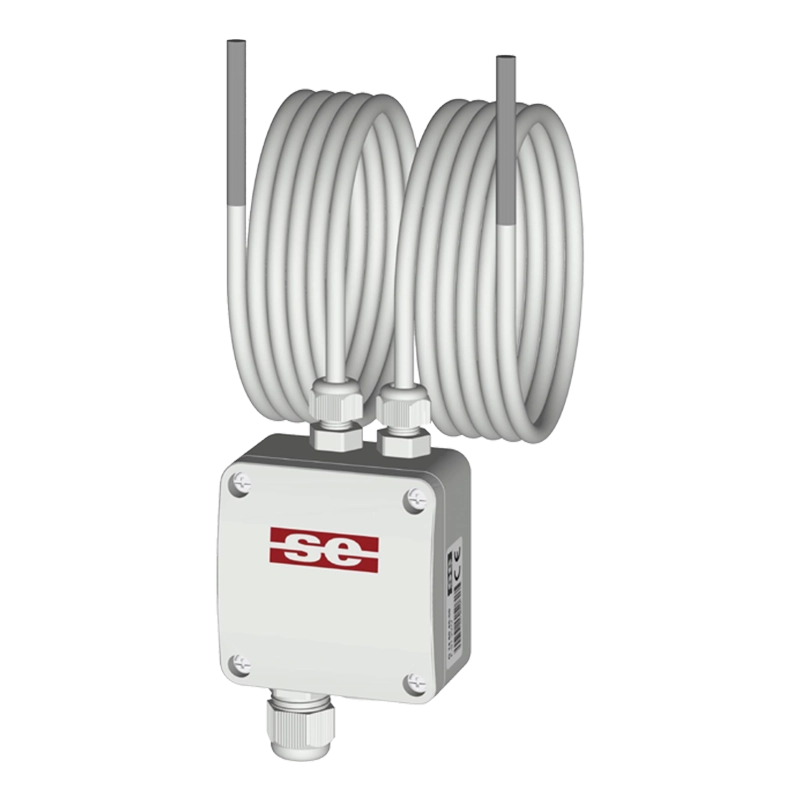 Combination cable-cable-temperature sensor, F-device