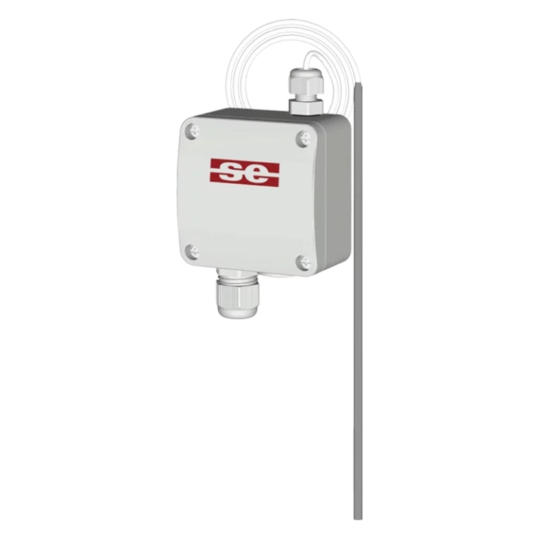 Flue gas cable temperature sensor, F-device