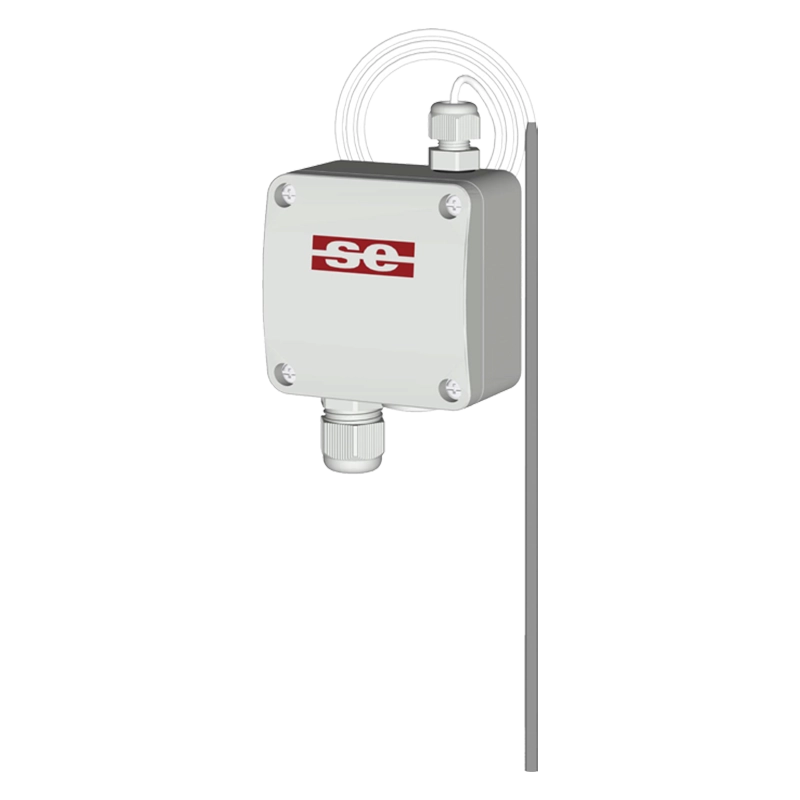 Flue gas cable temperature sensor, F-device