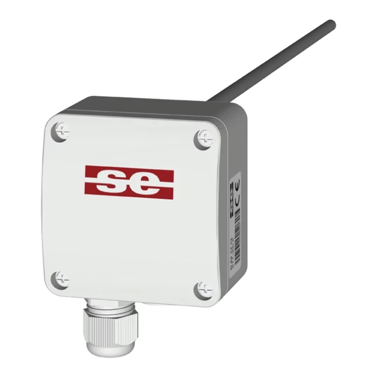 Immersion temperature sensor with measuring element Pt1000