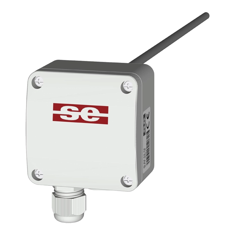 Immersion temperature sensor with measuring element Pt1000