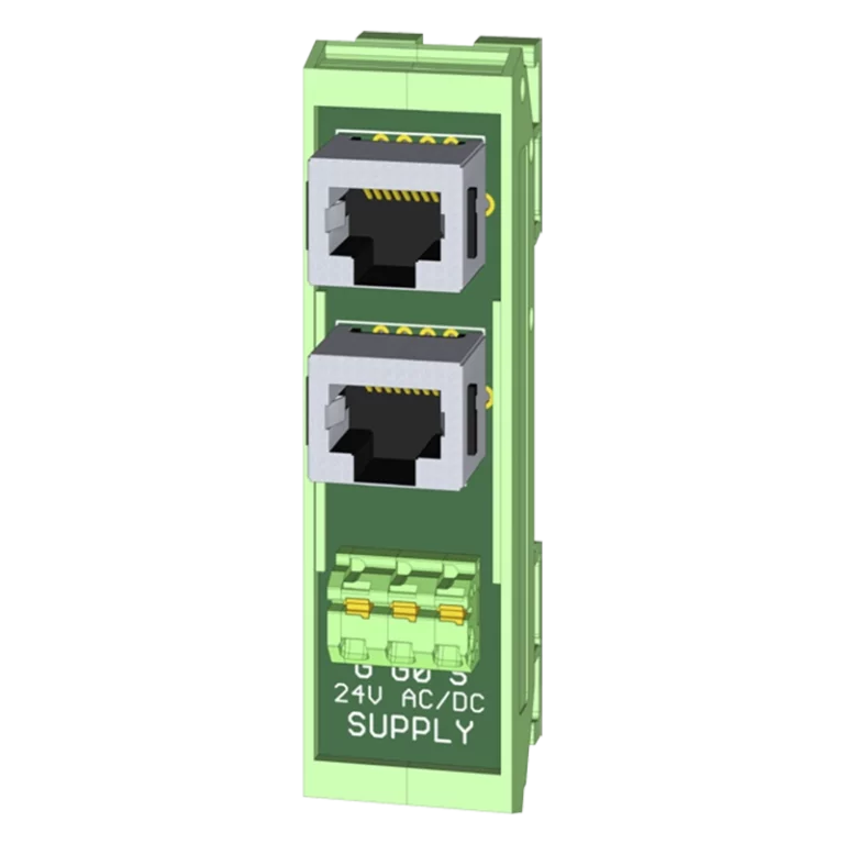 PoE Injector for top hat rail mounting