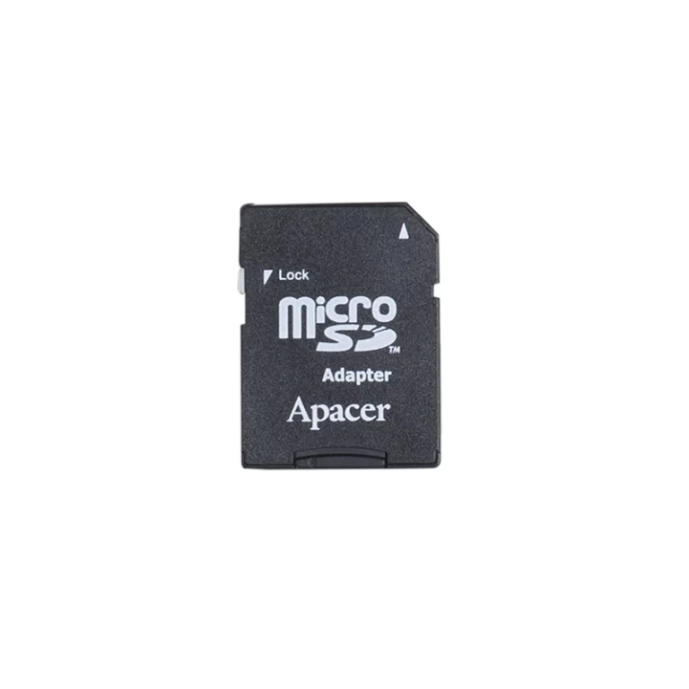 MicroSD card in adapter